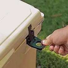 45 Quart Towable Roto Molded Ice Chest Outdoor Camping Cooler with Wheels | Pro Tough Durable Outdoor Camping Fishing Ice Chest