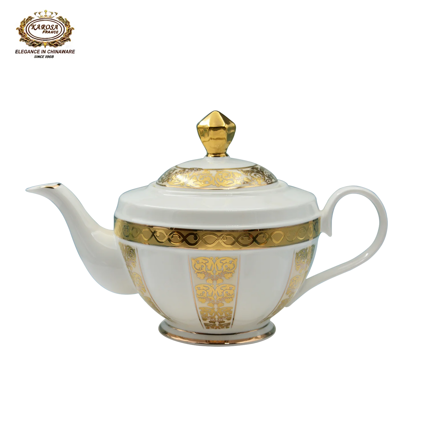 Bone China platinum decoration design tableware porcelain Dinner Soup Plate Gold Rim Dishes and bowl Set