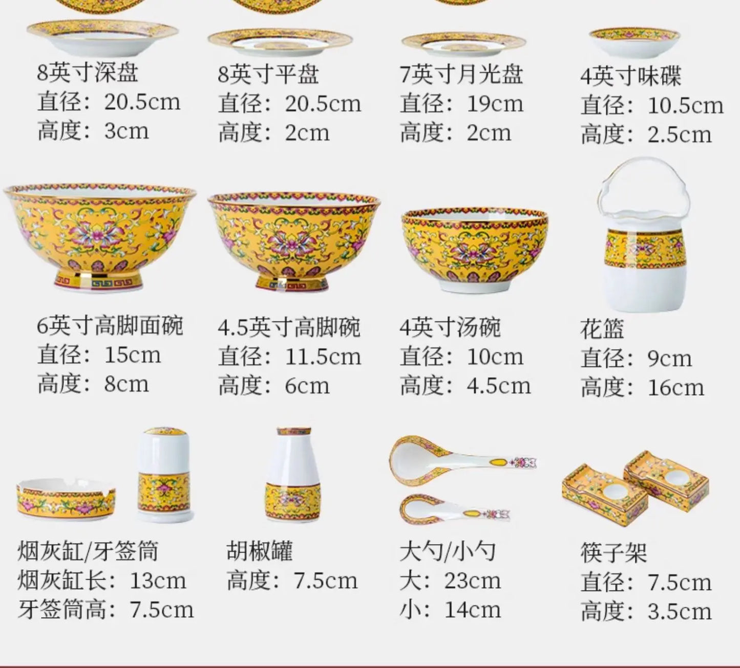 Fine Luxury Guests Dinnerware Sets Home Kitchen Wedding Dining Room Tableware Set Catering Supplies Vajillas Para Cocina Dishes