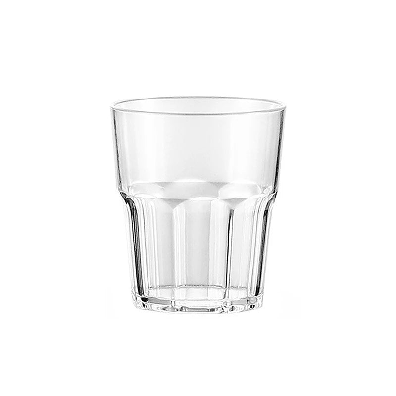 Acrylic Whiskey Cups Unbreakable Transparent Beer Cup Plastic Coffee Milk Breakfast Cup Spirit Glass Drinkware Juice Tea Cup