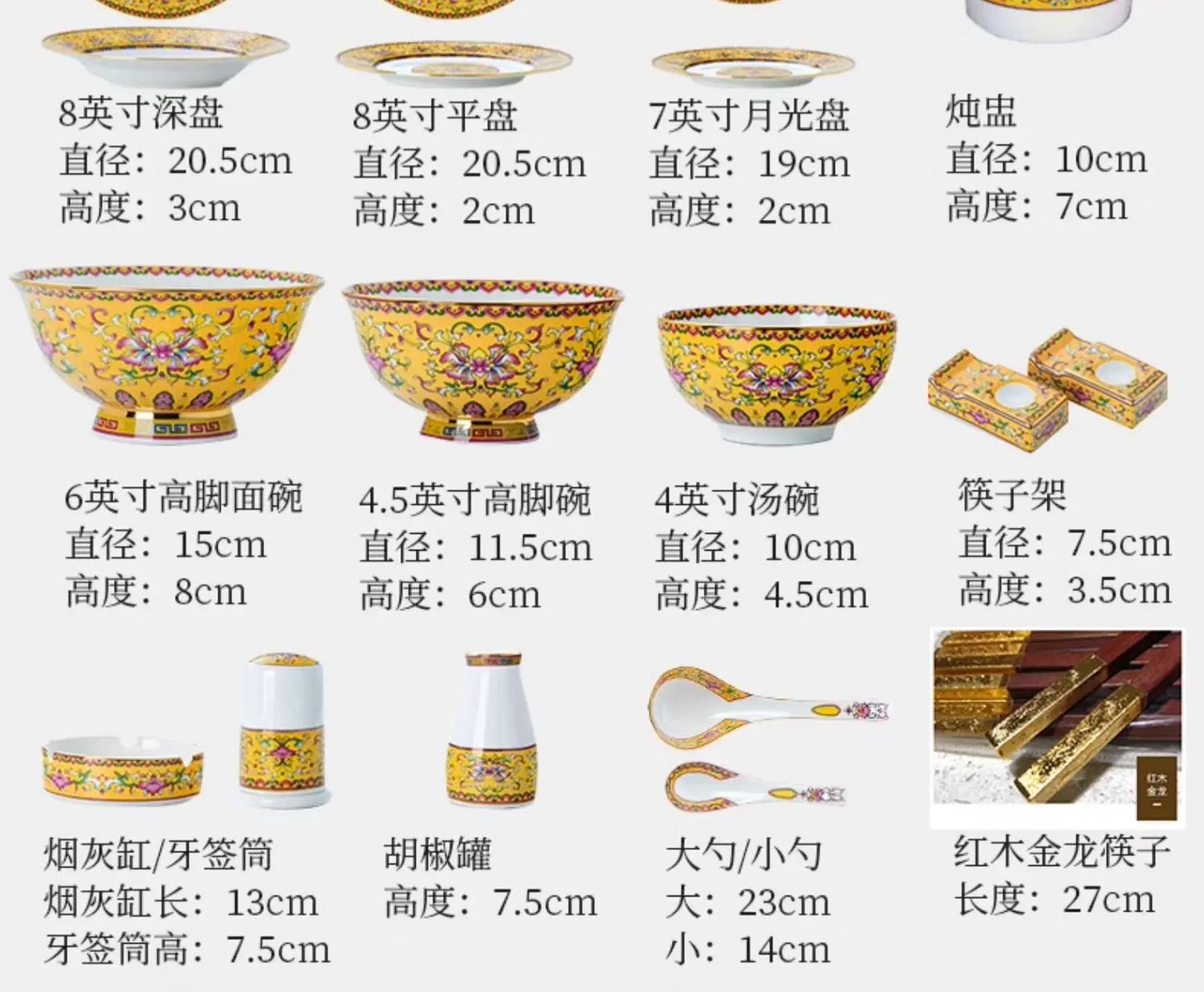 Fine Luxury Guests Dinnerware Sets Home Kitchen Wedding Dining Room Tableware Set Catering Supplies Vajillas Para Cocina Dishes