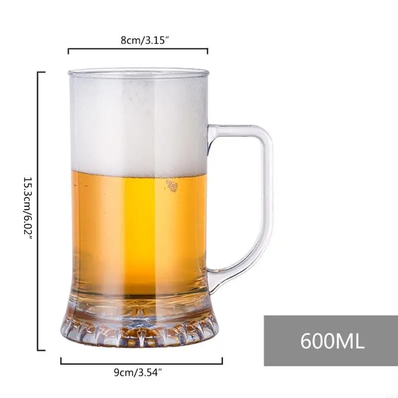 A3PA Shatterproof Acrylic Beer Mug Milk Coffee Water Mug Kitchen Drinkware Reusable