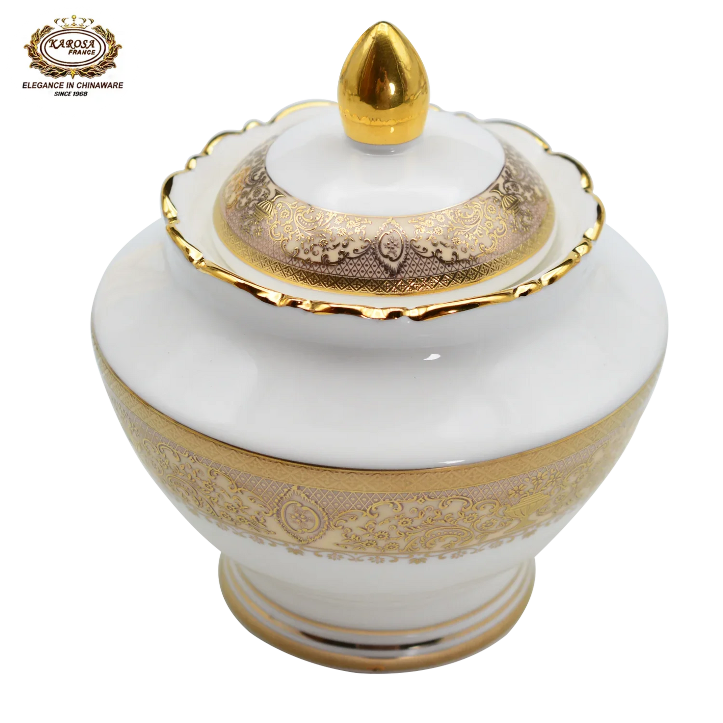 New fashionable shape for bone china dinner set embossed gold decoration from Germany style