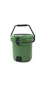 45 Quart Towable Roto Molded Ice Chest Outdoor Camping Cooler with Wheels | Pro Tough Durable Outdoor Camping Fishing Ice Chest