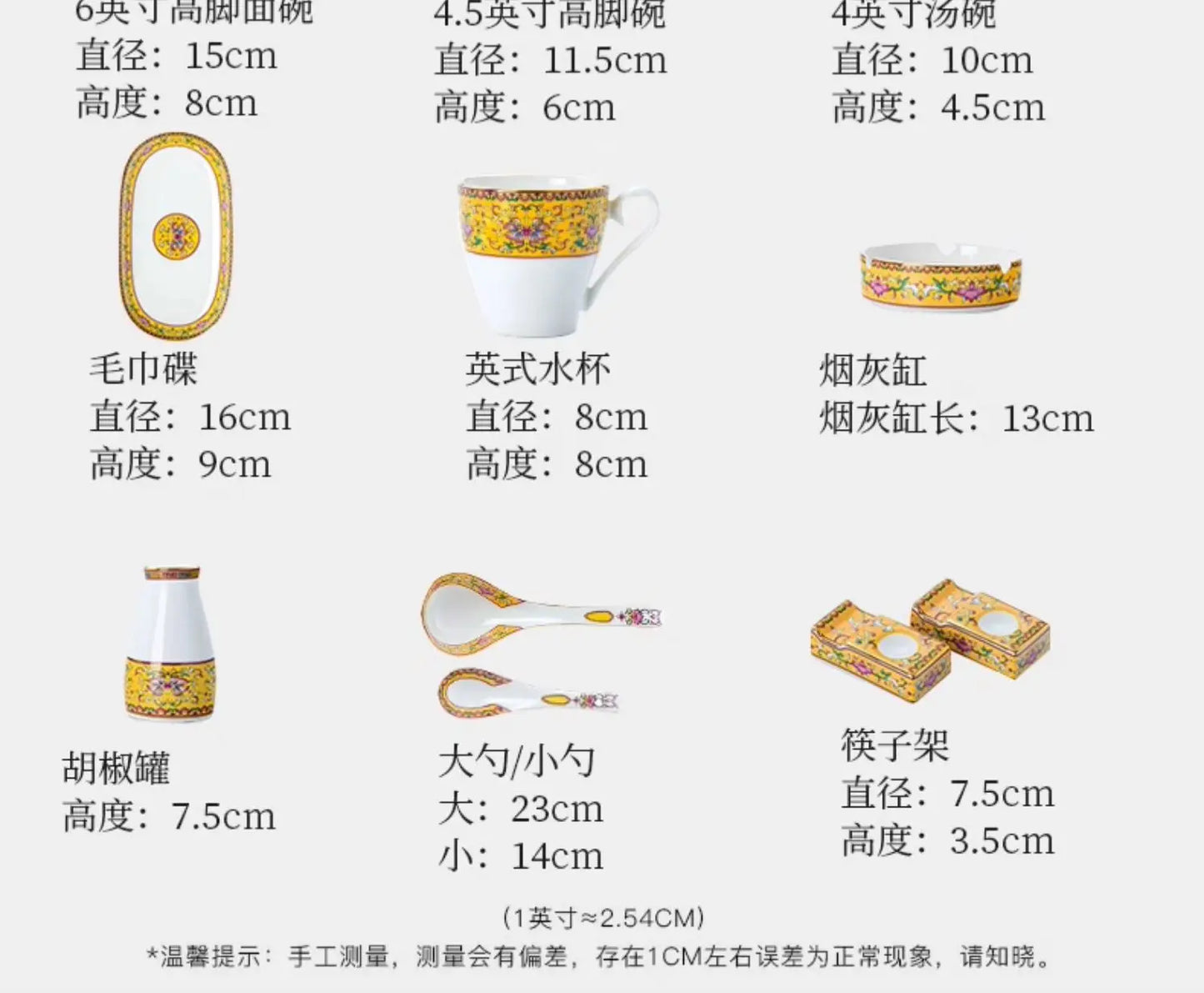 Fine Luxury Guests Dinnerware Sets Home Kitchen Wedding Dining Room Tableware Set Catering Supplies Vajillas Para Cocina Dishes