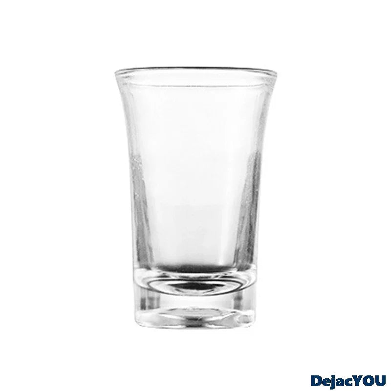 Vaso de chupito de 35 ml con fondo grueso, copa para vino blanco, vasos de colores, vasos portátiles de plástico acrílico, para fiestas y juegos de beber.