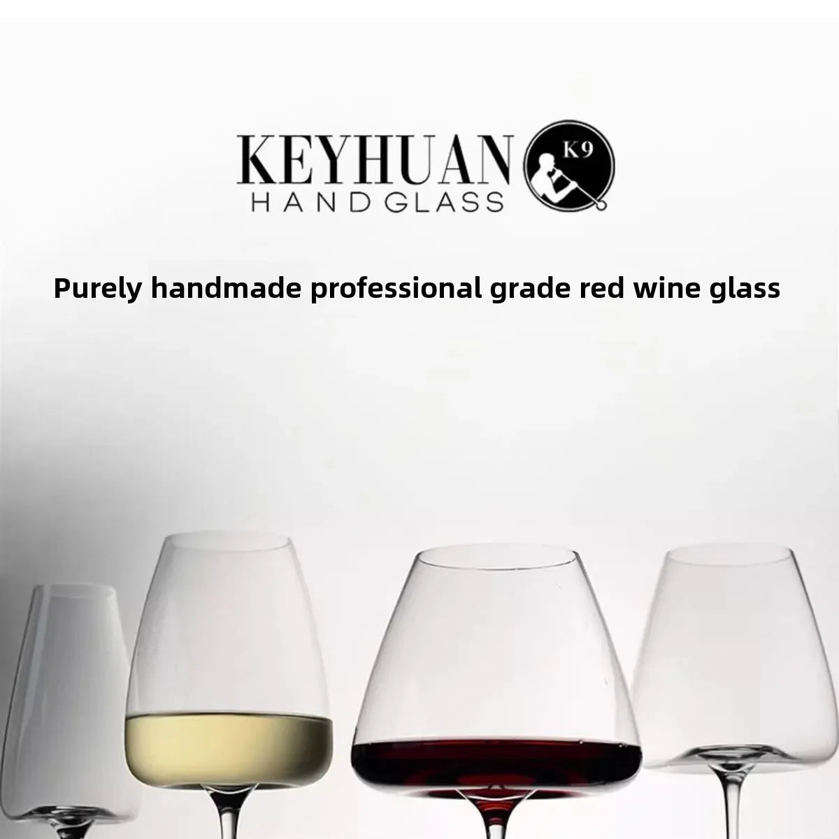 720ml Crystal Burgundy Wine Glass Stemware, Luxury Modern Fluted Design, Dishwasher Safe Elegant Home Use Gift for Wine Tasting