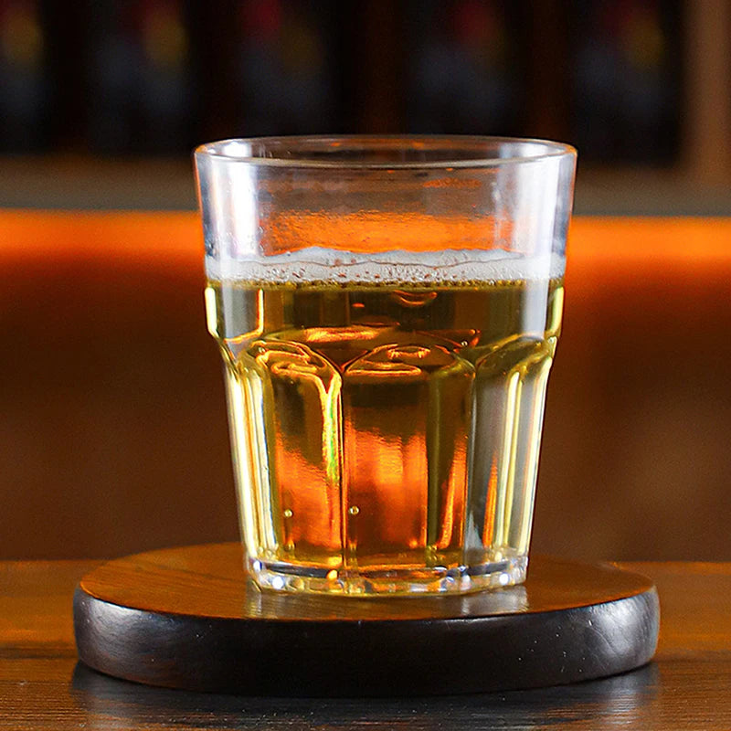 Acrylic Whiskey Cups Unbreakable Transparent Beer Cup Plastic Coffee Milk Breakfast Cup Spirit Glass Drinkware Juice Tea Cup