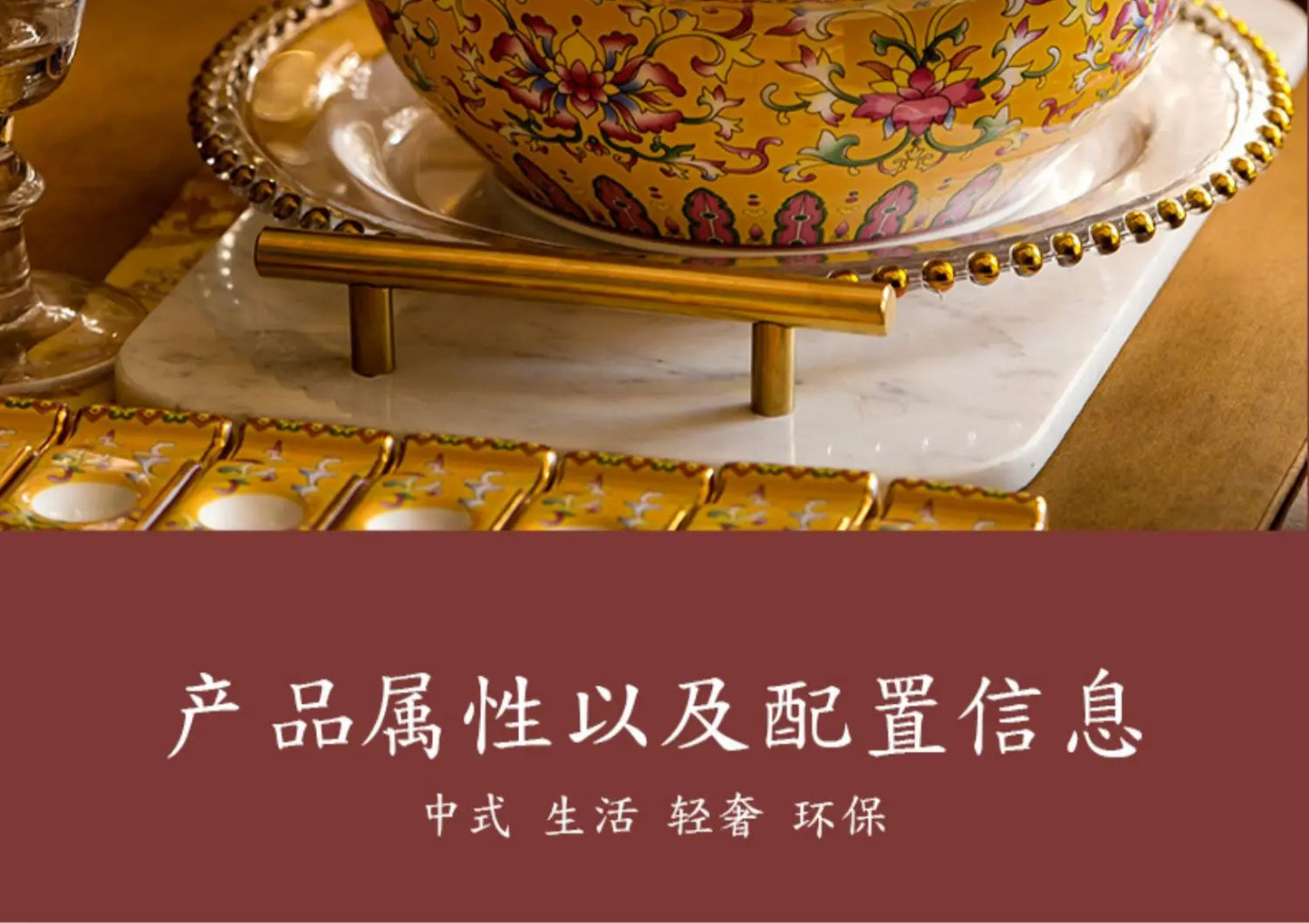 Fine Luxury Guests Dinnerware Sets Home Kitchen Wedding Dining Room Tableware Set Catering Supplies Vajillas Para Cocina Dishes