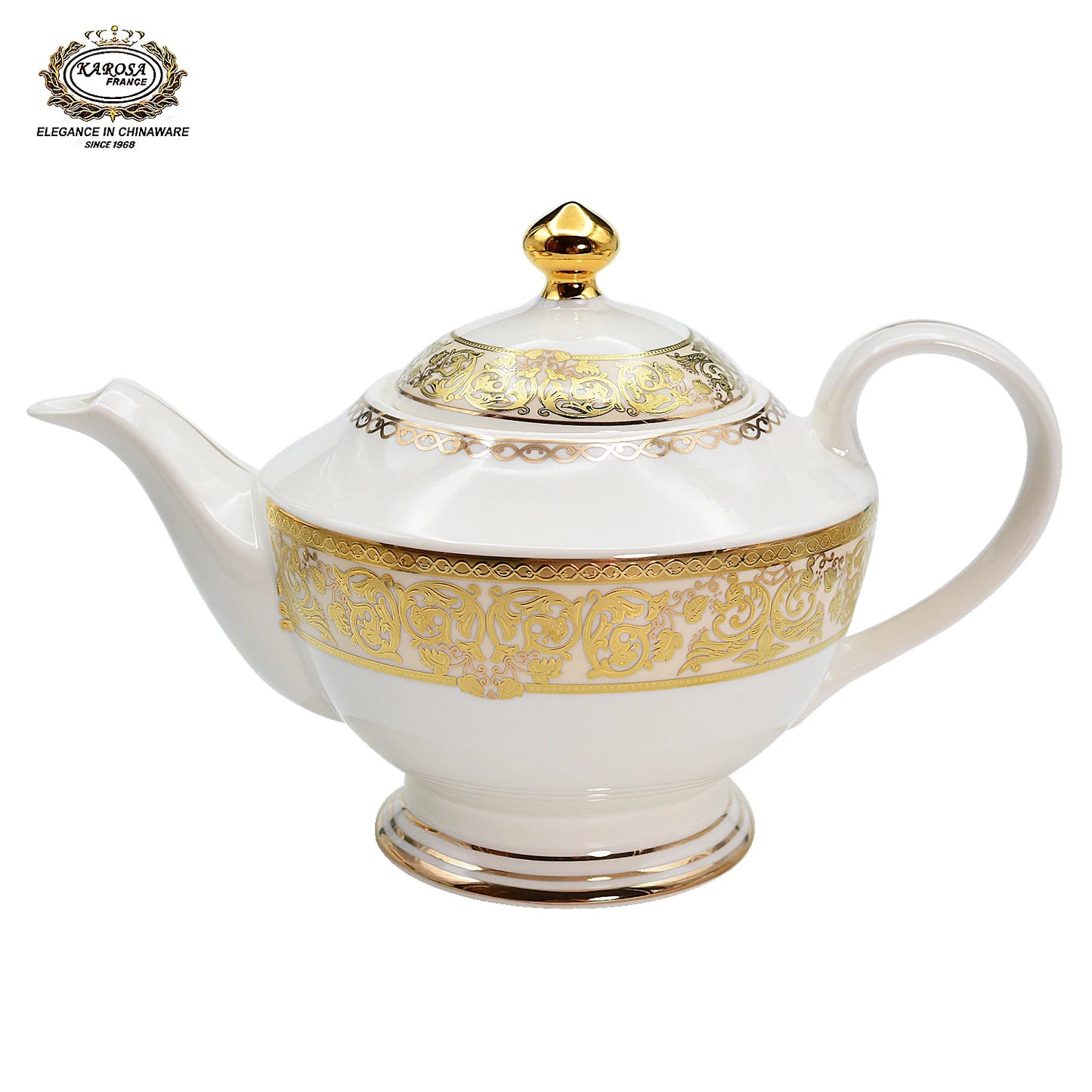 Bone China platinum decoration design tableware porcelain Dinner Soup Plate Gold Rim Dishes and bowl Set