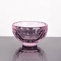 Colorful Insulation Anti-Scalding Glass Bowl, Heat-Resistant, Crystal, Ice Cream, Dessert Bowl, Hotel, Home, Wedding Decor