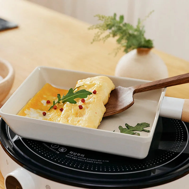 Korean Ceramic Non-Stick Wok Milk Pot Pan Non-Stick Pan Frying Pan Induction Cooker Gas Stove Universal Kitchen Pan For Cooking
