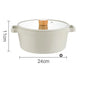 Korean Ceramic Non-Stick Wok Milk Pot Pan Non-Stick Pan Frying Pan Induction Cooker Gas Stove Universal Kitchen Pan For Cooking