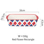 Ceramic Baking Dish Roasting Lasagna Pan  Rectangular Dish Bakeware Pan With Handle Oven Kitchen Baking Tool