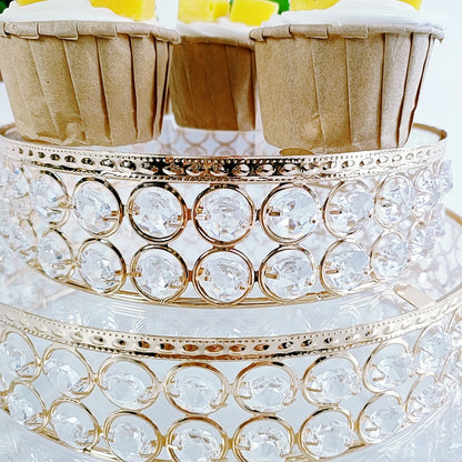 1 Pcs/lot Crystal Clear Acrylic Round Cylinder Display Nesting Riser Stands Dessert Display cupcake plate Food Platter Tray