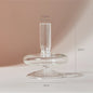 Transparent Vase Modern Home Decor Vase Decoration Home Wedding Clear Glass Vase Nordic Vases Set Hydroponic Vase