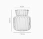 Transparent Vase Modern Home Decor Vase Decoration Home Wedding Clear Glass Vase Nordic Vases Set Hydroponic Vase