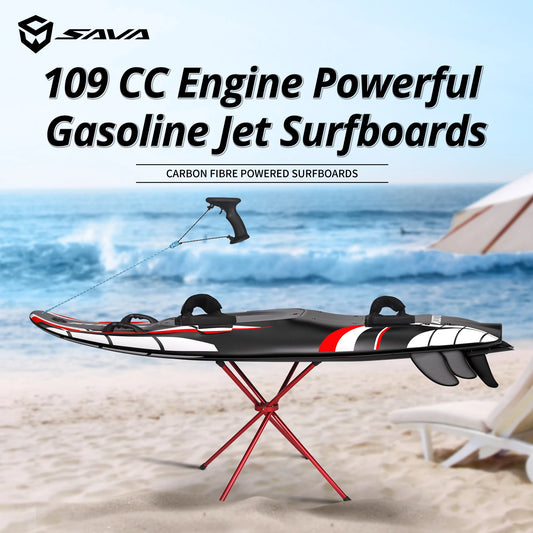 Power Surfboard Jet Surfboard, Jet Surfboard, Carbon Fibre Body, Light Weight, Surfing Surfboard, Jet Board with 109cc Engine