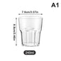 Acrylic Whiskey Cups Unbreakable Transparent Beer Cup Plastic Coffee Milk Breakfast Cup Spirit Glass Drinkware Juice Tea Cup