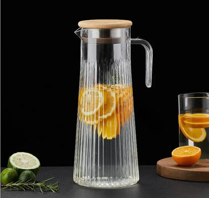 Beverage Dispenser Drinkware Water Jugs Acrylic Water Jug With Lid Transparent Kettle Juice Container Heat Resistant Kettle Cold