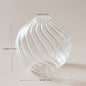 Transparent Vase Modern Home Decor Vase Decoration Home Wedding Clear Glass Vase Nordic Vases Set Hydroponic Vase