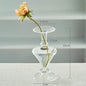 Transparent Vase Modern Home Decor Vase Decoration Home Wedding Clear Glass Vase Nordic Vases Set Hydroponic Vase
