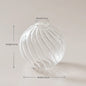 Transparent Vase Modern Home Decor Vase Decoration Home Wedding Clear Glass Vase Nordic Vases Set Hydroponic Vase
