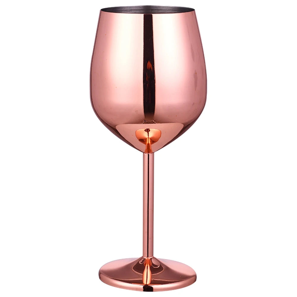 Metal Rose Gold Kitchen Supplies Goblet Bar Tools Wine Glass Barware Cocktail Glass Champagne Cup