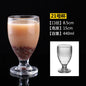 90-580ml 1pcs Acrylic Dessert Cups Reusable Yogurt Mousses Mini Ice Cream Fruit Juice Beer Cups Tableware Party Wedding Supplies