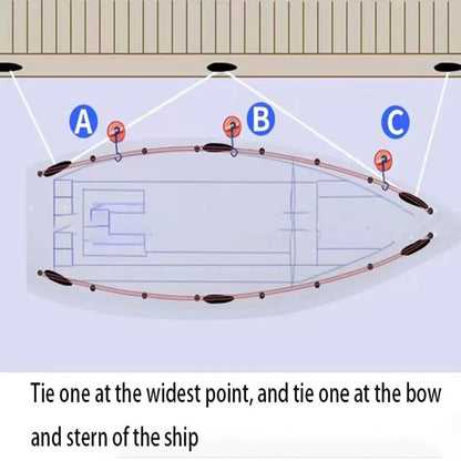 Boat Fender Bumper Marine Collision Ball Airbag Inflatable Anti-crash Buoy Pontoon Yacht Docking Docking Mooring Protection
