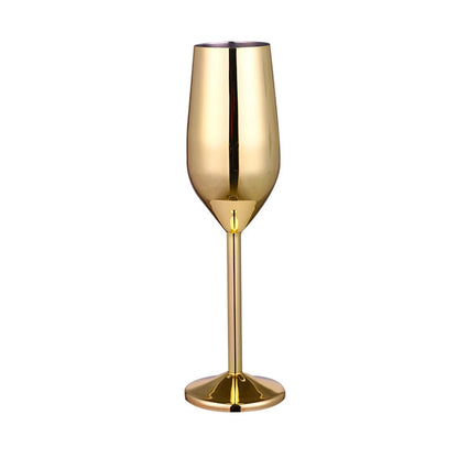 Metal Rose Gold Kitchen Supplies Goblet Bar Tools Wine Glass Barware Cocktail Glass Champagne Cup