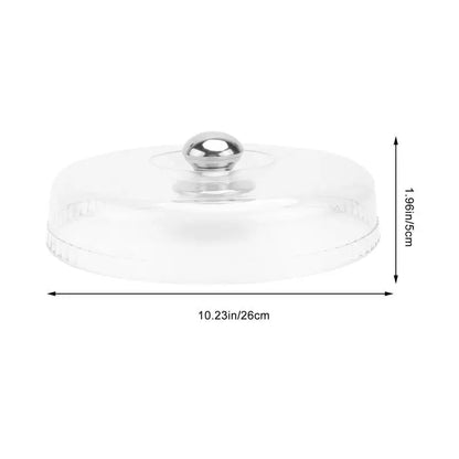 Cake Plate With Dome Serving Cookie Platter Drop Resistant Protective Dessert Storage Server Cake Dessert Cover For Dining