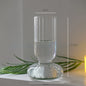 Transparent Vase Modern Home Decor Vase Decoration Home Wedding Clear Glass Vase Nordic Vases Set Hydroponic Vase