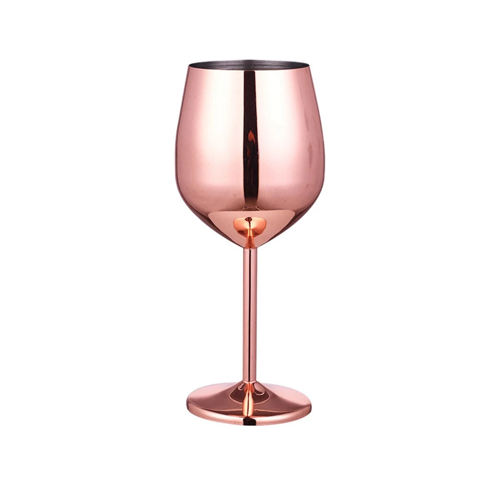 Metal Rose Gold Kitchen Supplies Goblet Bar Tools Wine Glass Barware Cocktail Glass Champagne Cup