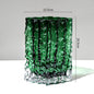 Transparent Glacier Glass Vase Hydroponics Flowers Pots Desk Decoration Flower Arrangement Minimalism Floral Vases Modern Decor