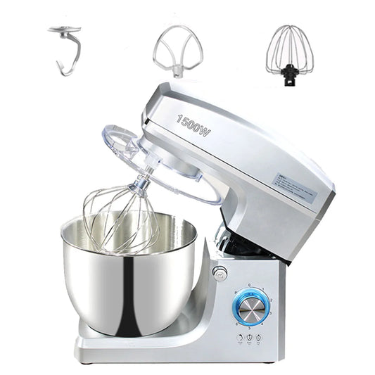 electric kitchen mixer 1500w Stand Mixer 7L Blender dough mixer Egg frother Planetary Mixer food processors home appliance