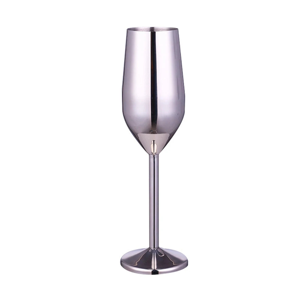 Metal Rose Gold Kitchen Supplies Goblet Bar Tools Wine Glass Barware Cocktail Glass Champagne Cup