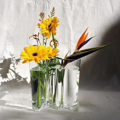 European Glass Vase Room Decor Vase Modern Hydroponic Plants European Fresh for Weddings Events Parties Living Room Decorative V