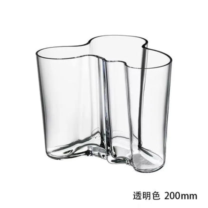 European Glass Vase Room Decor Vase Modern Hydroponic Plants European Fresh for Weddings Events Parties Living Room Decorative V