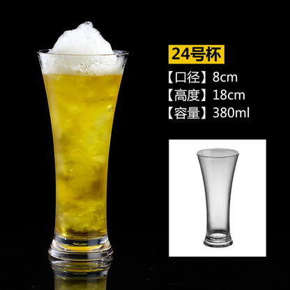 90-580ml 1pcs Acrylic Dessert Cups Reusable Yogurt Mousses Mini Ice Cream Fruit Juice Beer Cups Tableware Party Wedding Supplies