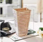 Light and Luxurious Crystal Glass Vases Transparent Decorative Decorations Flower Arrangement Water Culture and Flowers