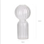 Transparent Vase Modern Home Decor Vase Decoration Home Wedding Clear Glass Vase Nordic Vases Set Hydroponic Vase