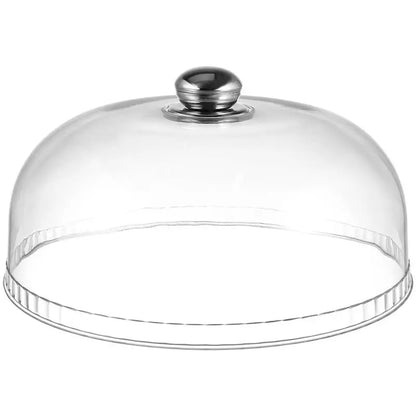 Cake Plate With Dome Serving Cookie Platter Drop Resistant Protective Dessert Storage Server Cake Dessert Cover For Dining