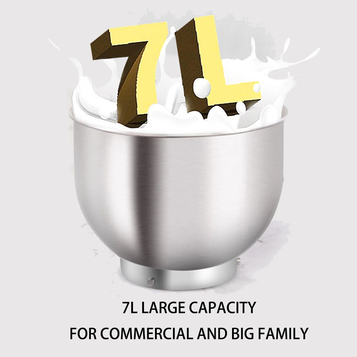 electric kitchen mixer 1500w Stand Mixer 7L Blender dough mixer Egg frother Planetary Mixer food processors home appliance