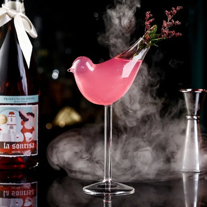 Glass Cocktail Glasses Barware Creative Quirky Red Wine Champagne Goblet Octopus Swan Party Drinkware
