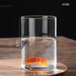 Glass Flower Vase desk decoration Modern Small Cylinder Flower Centerpiece Vases for Home Office Wedding Table