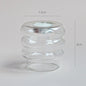 Transparent Vase Modern Home Decor Vase Decoration Home Wedding Clear Glass Vase Nordic Vases Set Hydroponic Vase