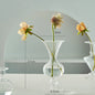 Transparent Vase Modern Home Decor Vase Decoration Home Wedding Clear Glass Vase Nordic Vases Set Hydroponic Vase