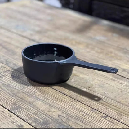 Nordic Cast Iron Enamel Pan, Uncoated Cookware, Uncoated Cookware, Household Soup Stew, Seafood, Mommy Cooker,  23-26cm